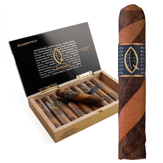 QUESADA RESERVA PRIVADA BARBER-POLE ROBUSTO